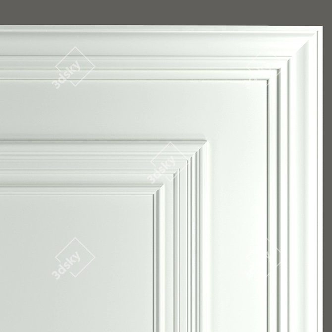 Provance Classic Interior Door - Porta Baguette 4 3D model image 2