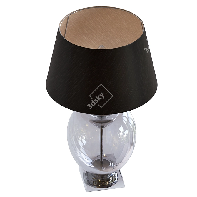 Villa Lumi Lisbon to Miami: Sophisticated Table Lamp 3D model image 2