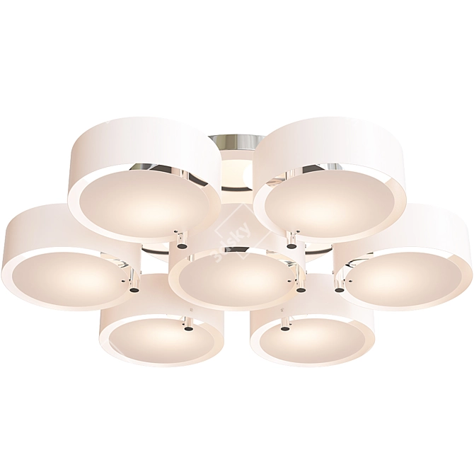 ST Luce Foresta 4-in-1 Ceiling Chandelier 3D model image 2