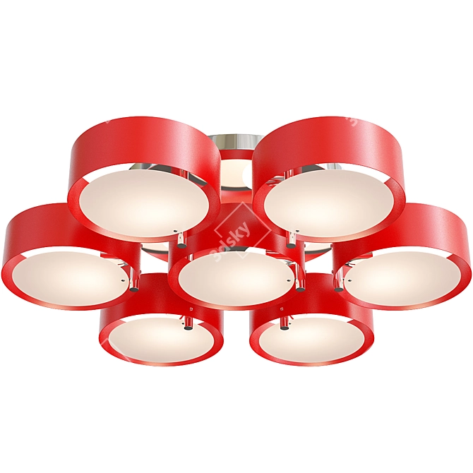 ST Luce Foresta 4-in-1 Ceiling Chandelier 3D model image 3