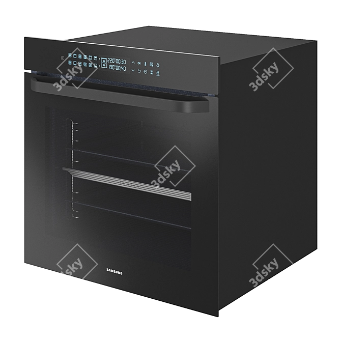 Samsung NV7000N: Versatile Built-in Oven 3D model image 2