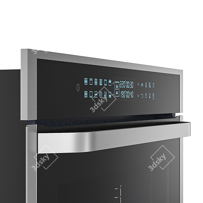 Samsung NV7000N: Sleek Built-in Oven 3D model image 3