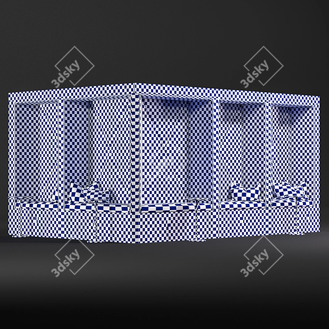 Versatile Lobi Soft Seating for Restaurant & Office 3D model image 3