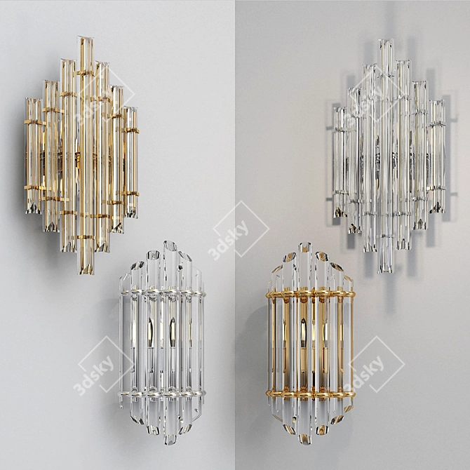 Cloyd Collection 2 Wall Sconce 3D model image 1