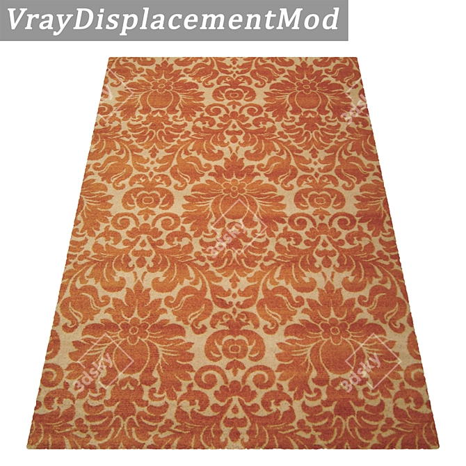 Luxury Carpets Set - High-Quality Textures 3D model image 3