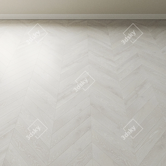 Alpian CosLoc: Bleached Oak Parquet 3D model image 3