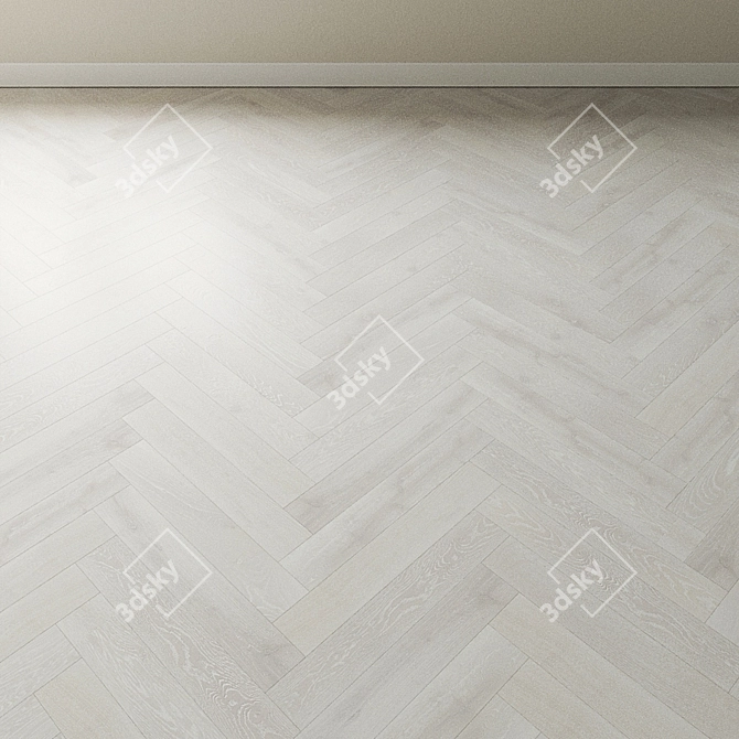 Alpian CosLoc: Bleached Oak Parquet 3D model image 4