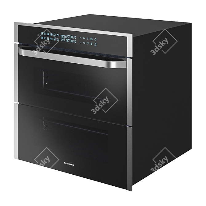 Samsung NV7000N Built-in Electric Oven 3D model image 2