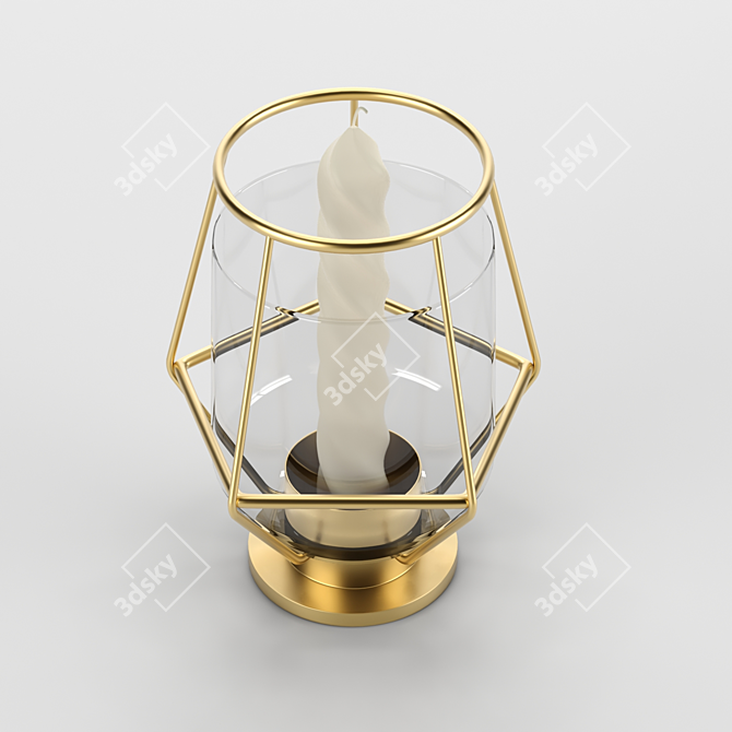 Designer Tealight Holder by Theo Möller 3D model image 1