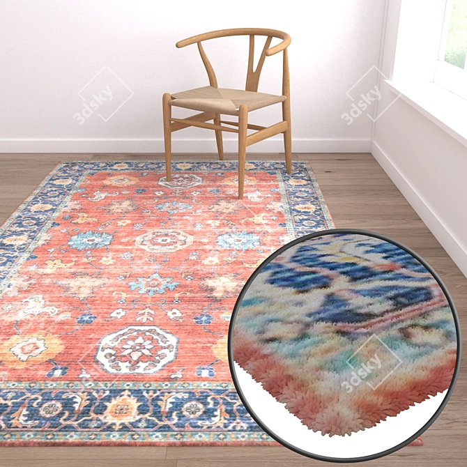 Luxury Carpet Collection 3D model image 5