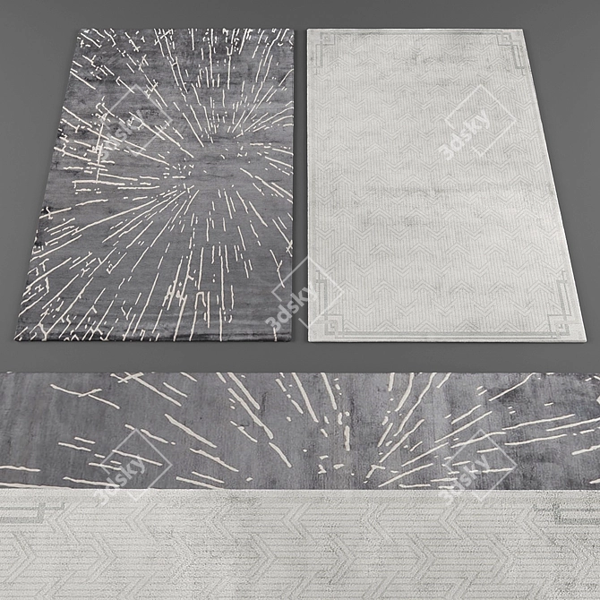 Title: 108 Rug Collection: Premium Design Archive 3D model image 3