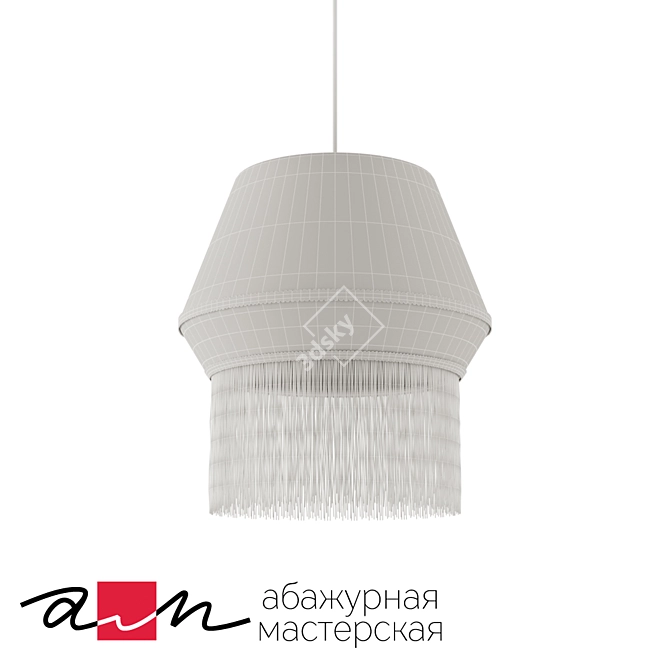 "Irish" Pendant Lamp (OM) - Elegant Lighting for Your Ceiling 3D model image 2