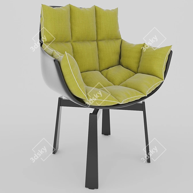 Modern Spider Chair, Sleek Design 3D model image 1