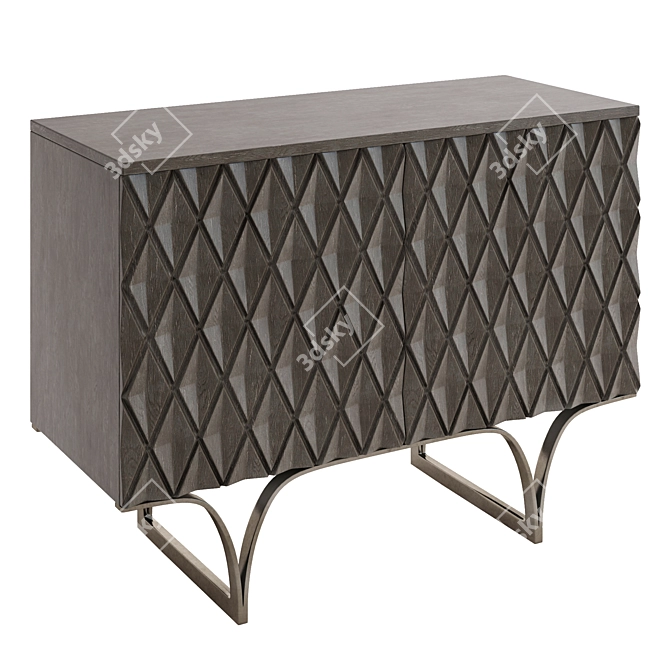 Strut Credenza: Timeless Elegance for Modern Spaces 3D model image 3