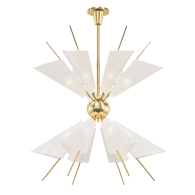 Modern Chandelier Collection 3D model image 5