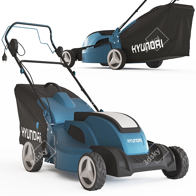 Powerful 4600S Lawn Mower 3D model image 1