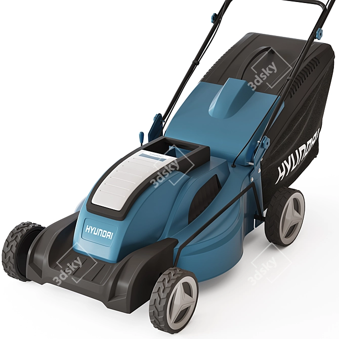 Powerful 4600S Lawn Mower 3D model image 3