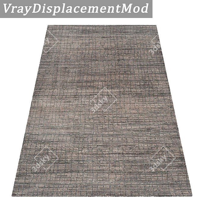 Premium Carpets Set: 3 High-Quality Textures 3D model image 3