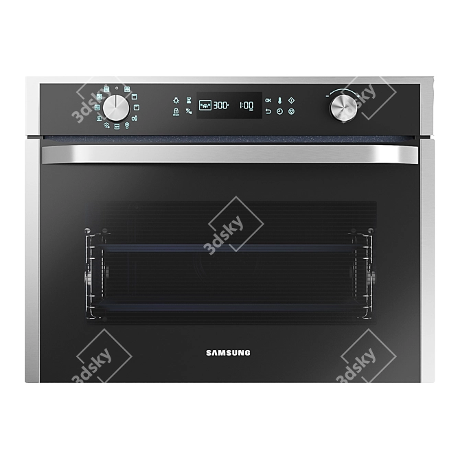 Samsung NQ-F700 Compact Built-in Oven 3D model image 1