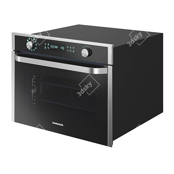 Samsung NQ-F700 Compact Built-in Oven 3D model image 2