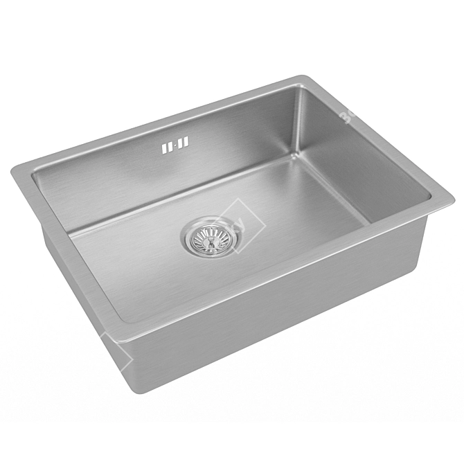 Sleek Bredskär Sink - Modern & Compact 3D model image 2