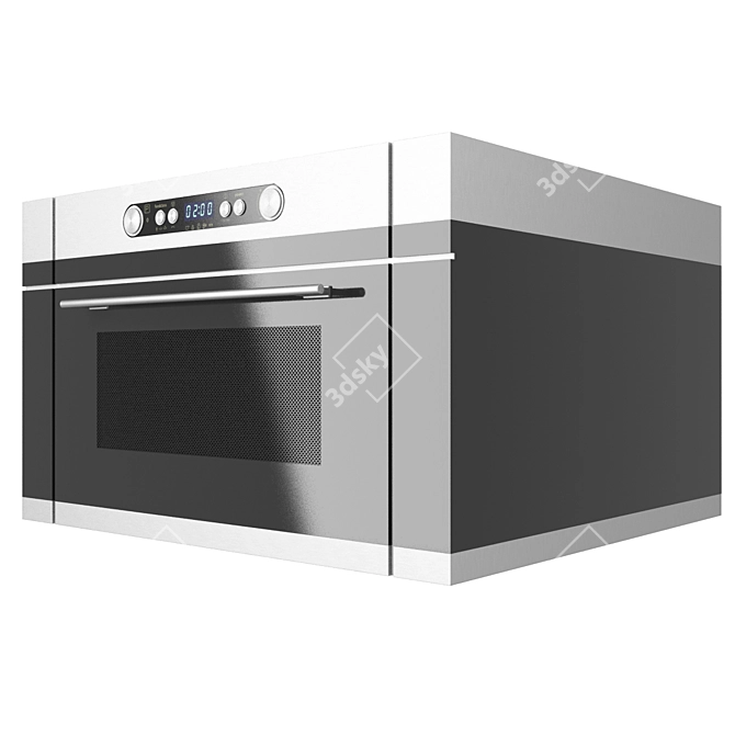 Efficient Ikea Nutid Microwave 3D model image 3