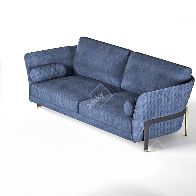 Cosmo Circle Sofa Set: Modern, Stylish, and Versatile 3D model image 9