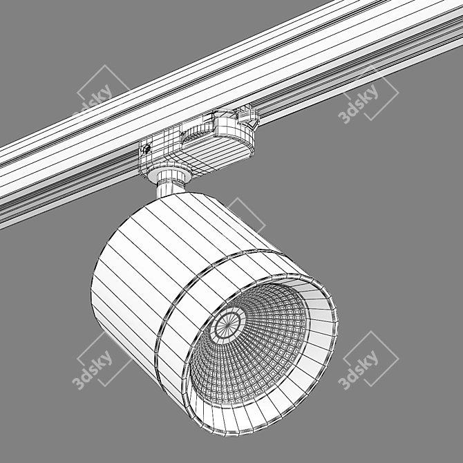 3015xx Canno Lightstar LED Track Light 3D model image 3