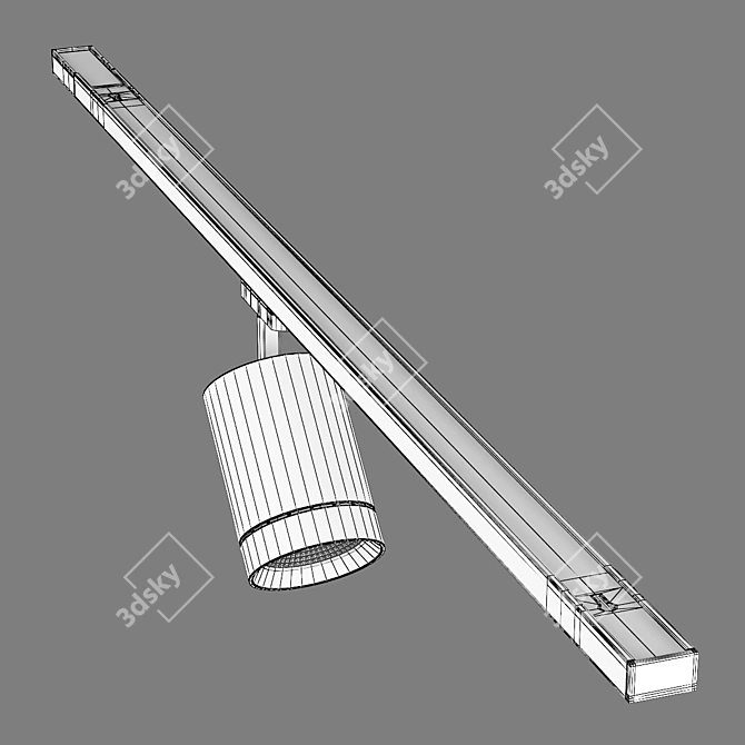 Canno Lightstar LED Track Light 3D model image 4