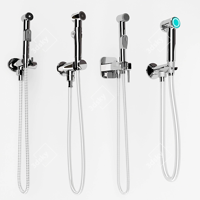 Hygienic Shower Collection 3D model image 1