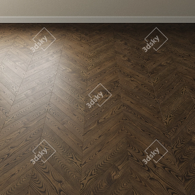 Inspire Cappuccino Ash Parquet 3D model image 3