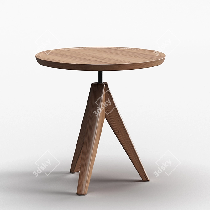 Elevate Your Space: Foss End Table 3D model image 1