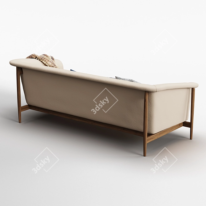  Scandinavian Elegance: Svenson Sofa 3D model image 3