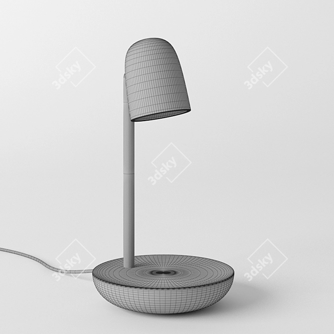 Muuto Focus Desk Light: Sleek and Modern Design 3D model image 3