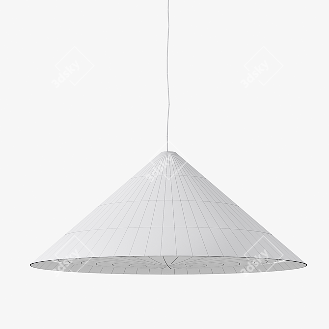 Elegant KEGLEN Pendant Lamp 3D model image 2