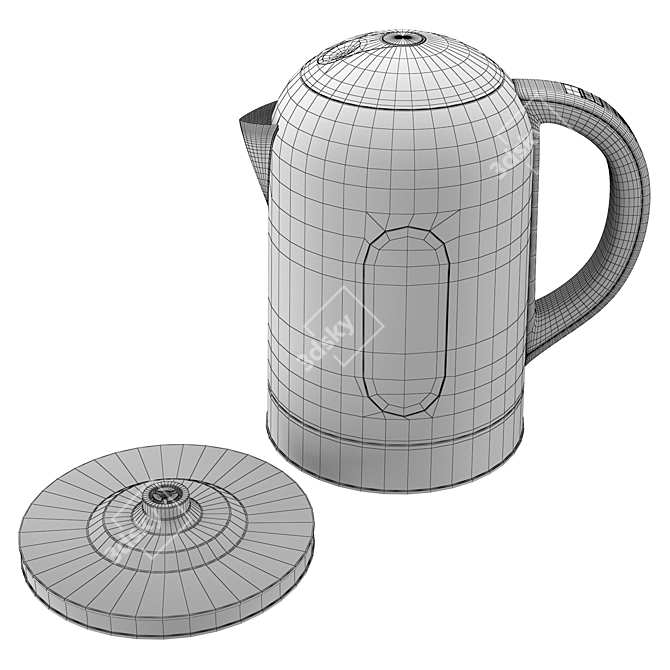 Tefal KI 400D Electric Kettle 3D model image 5