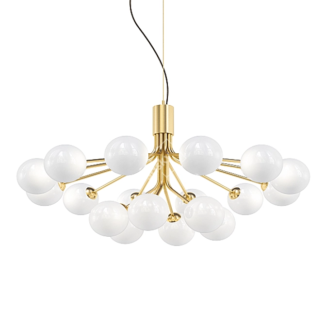 Modern Chandeliers Collection 3D model image 2