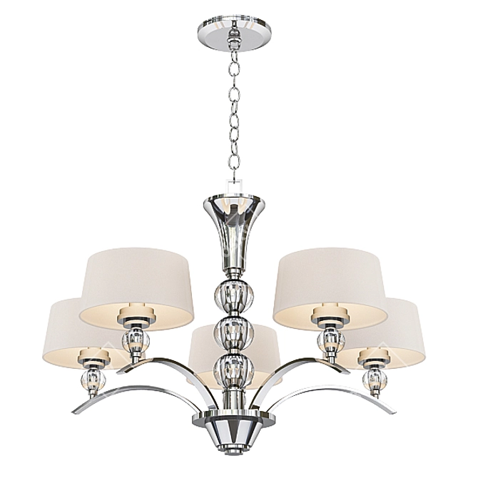 Modern Chandeliers Collection 3D model image 5