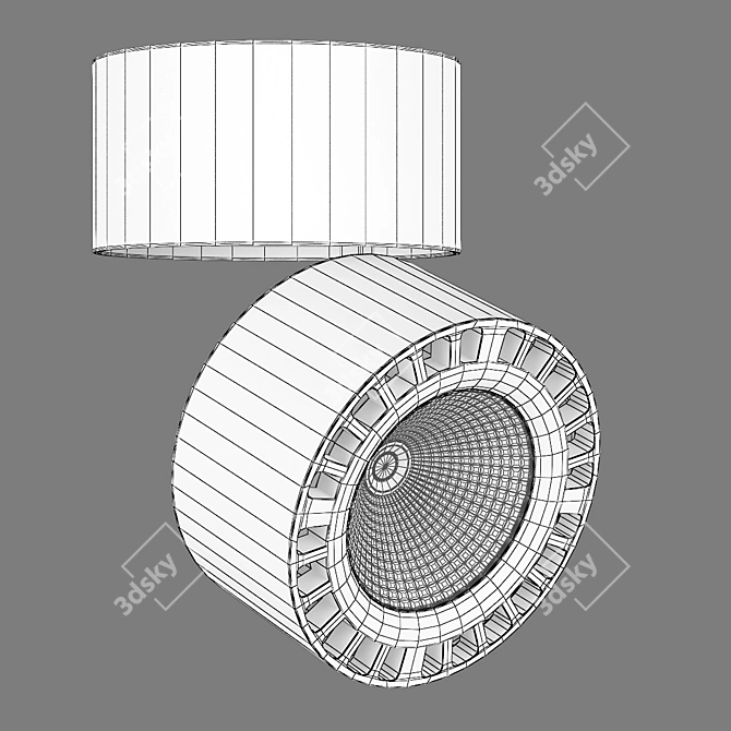 Forte Lightstar - Stylish Mounted Luminaire 3D model image 3