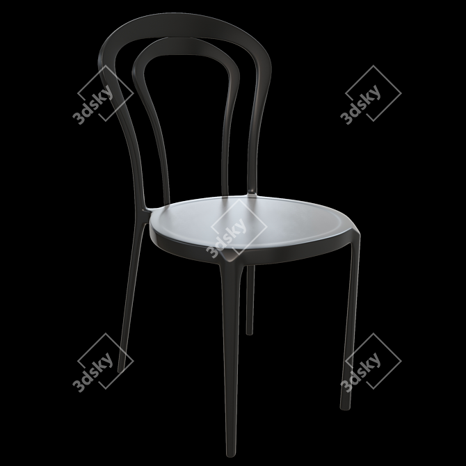 Elegant Caffe Chair - Calligaris 3D model image 1