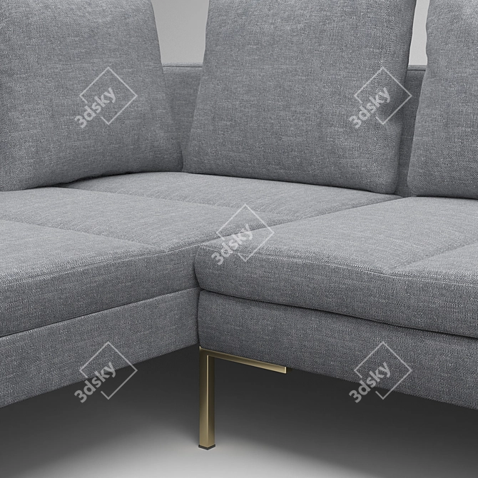 Modern Madison Sofa - Stylish Comfort for Your Living Space 3D model image 3