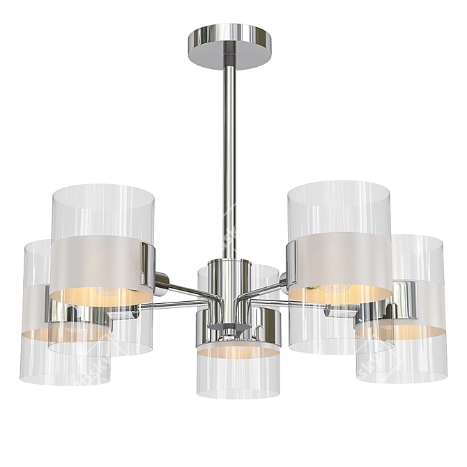 Runa Lumion Chandelier 3D model image 1