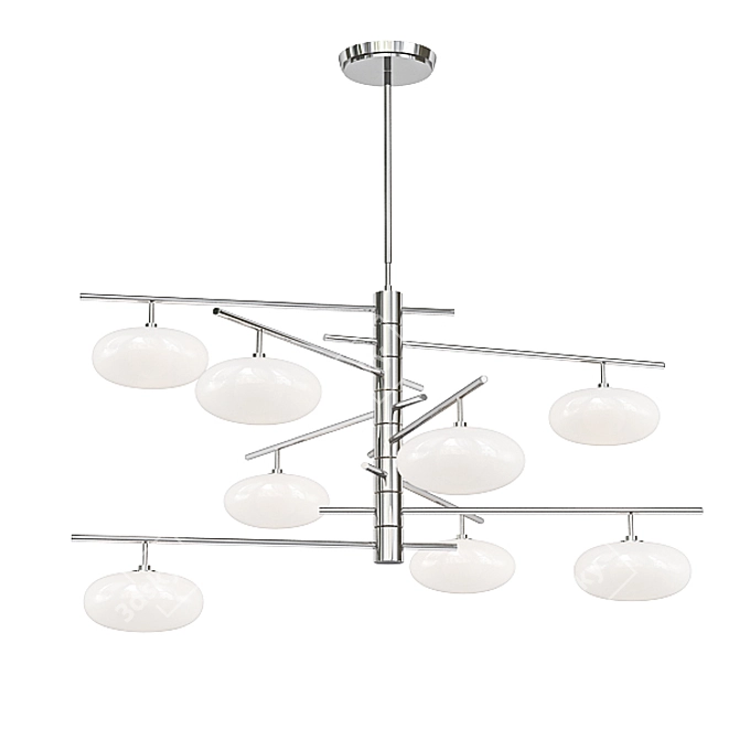 Modern Chandelier Collection 3D model image 4