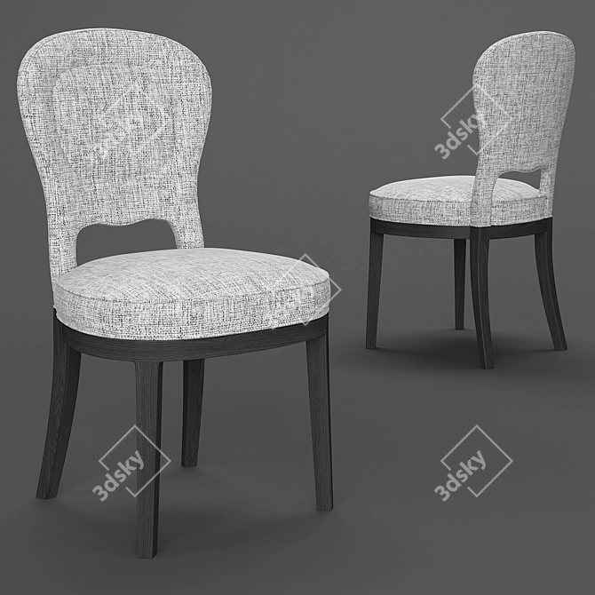 Gilda BI Galimberti Nino - Modern Italian Dining Chair 3D model image 1