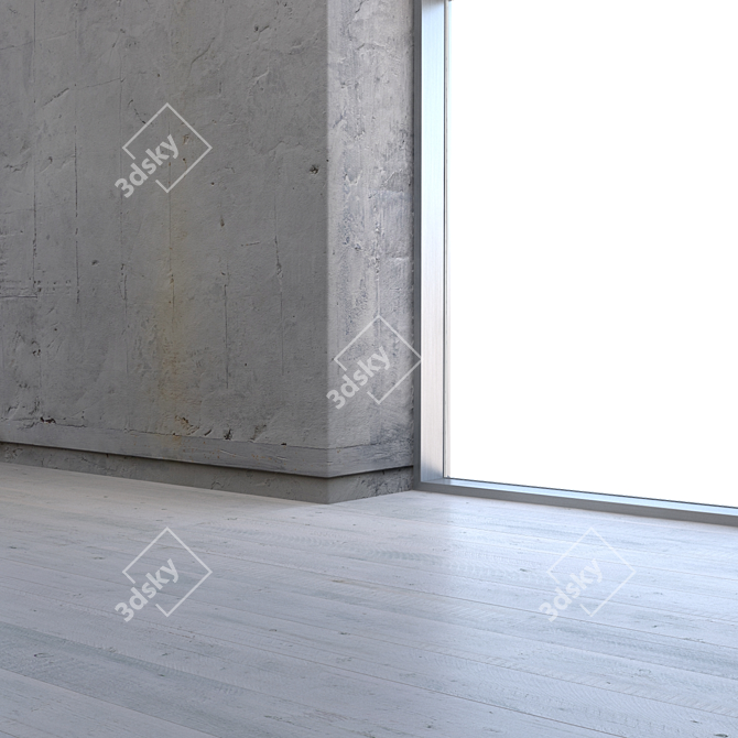 Seamless Concrete Texture - High Resolution & Detailed 3D model image 3