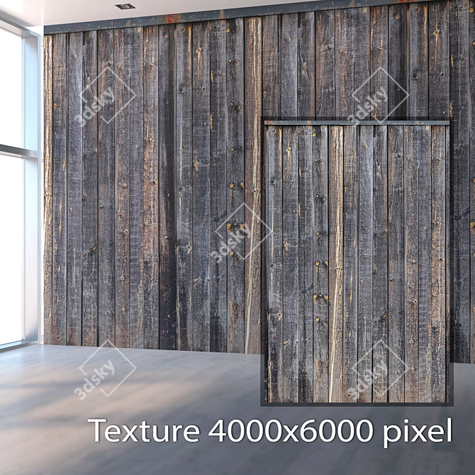 Seamless Old Tree Texture 3D model image 2