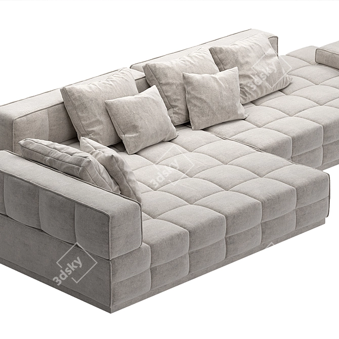 Modern Quadro Sofa | Interia Studio 3D model image 2