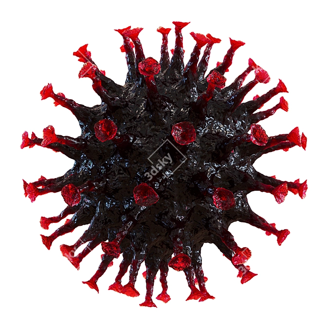 COVID-19 Corona Virus Model 3D model image 3