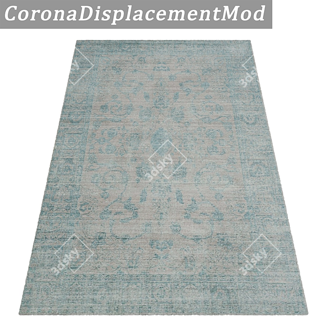 High Quality Carpet Set 3D model image 4