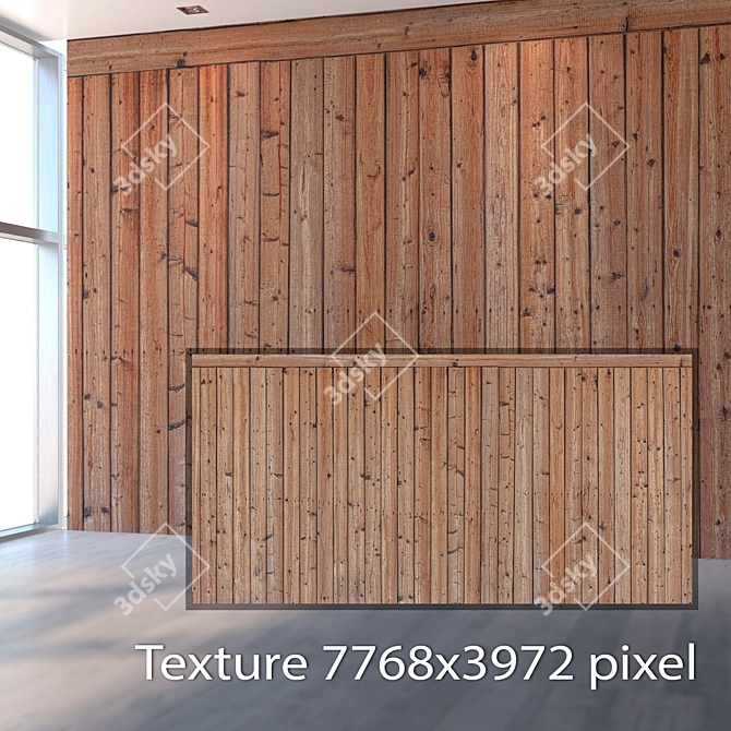 Premium Seamless Tree Texture 3D model image 2